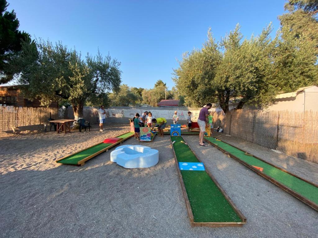 Nisi Glamping Hotel Paralia Rachon Bagian luar foto