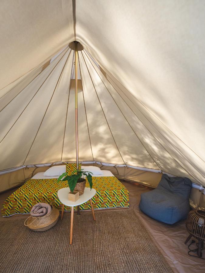 Nisi Glamping Hotel Paralia Rachon Bagian luar foto
