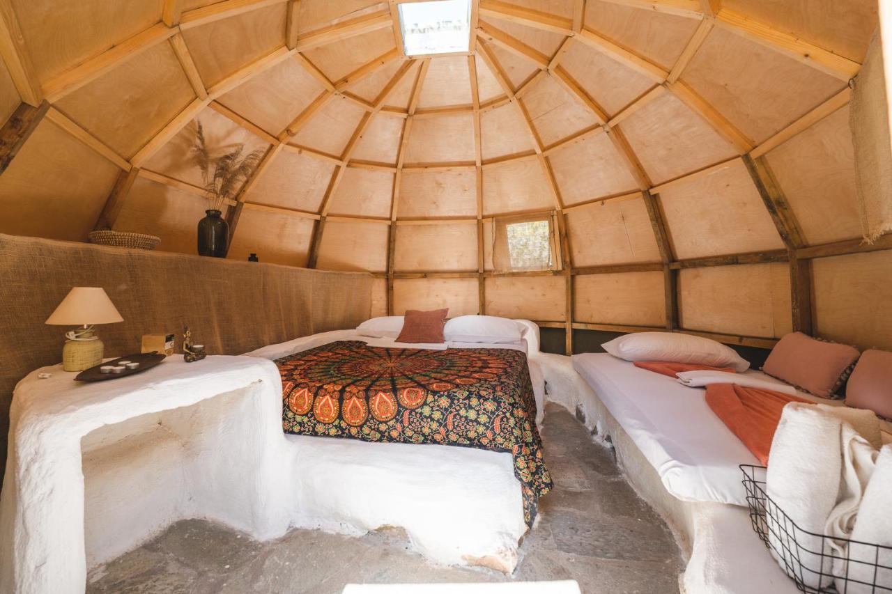 Nisi Glamping Hotel Paralia Rachon Bagian luar foto