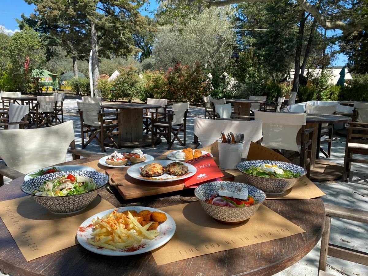 Nisi Glamping Hotel Paralia Rachon Bagian luar foto