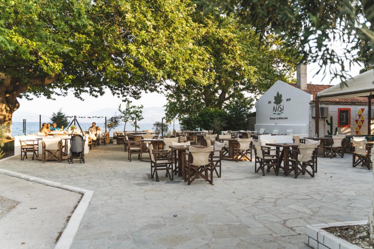 Nisi Glamping Hotel Paralia Rachon Bagian luar foto