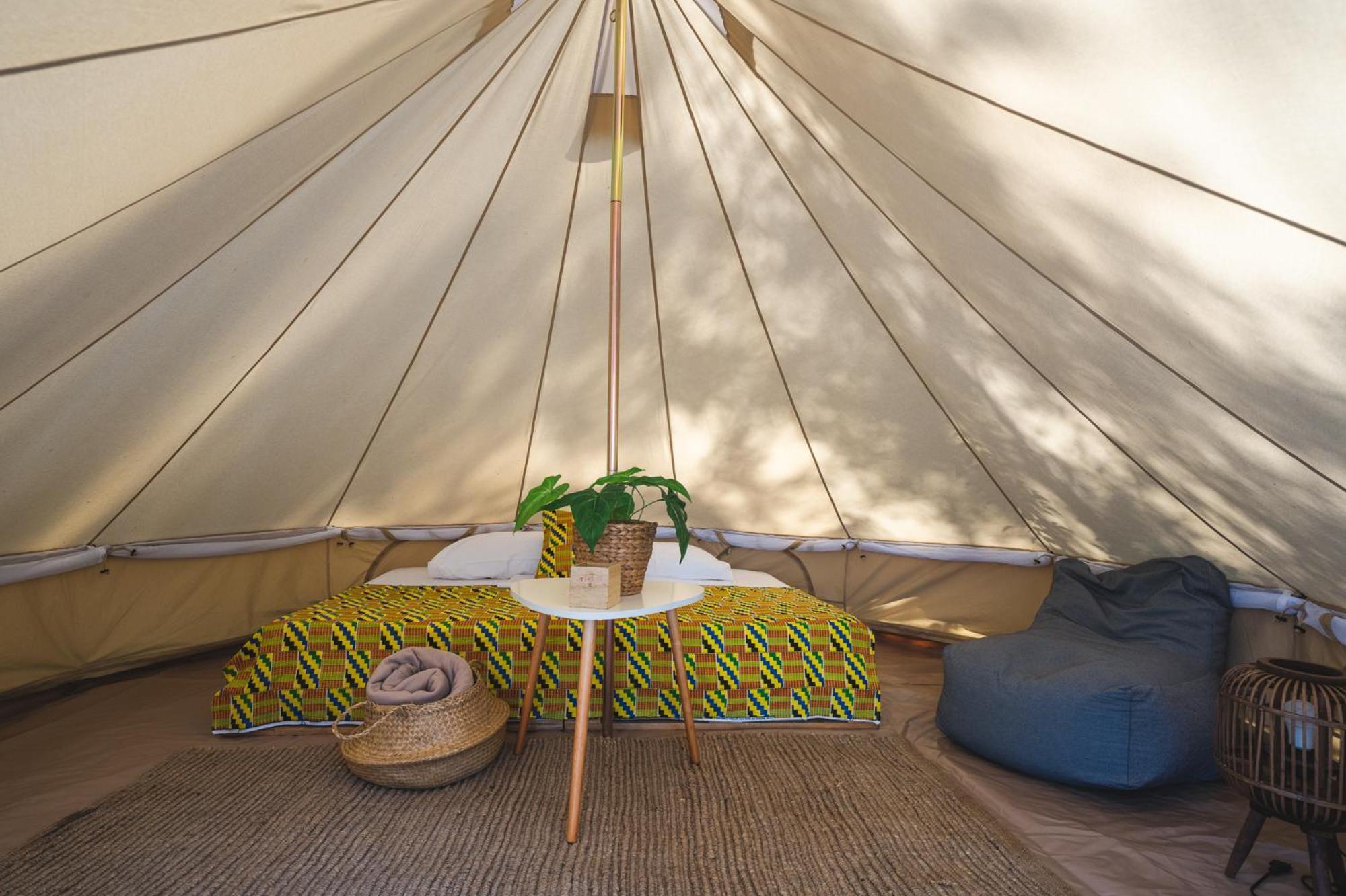 Nisi Glamping Hotel Paralia Rachon Ruang foto