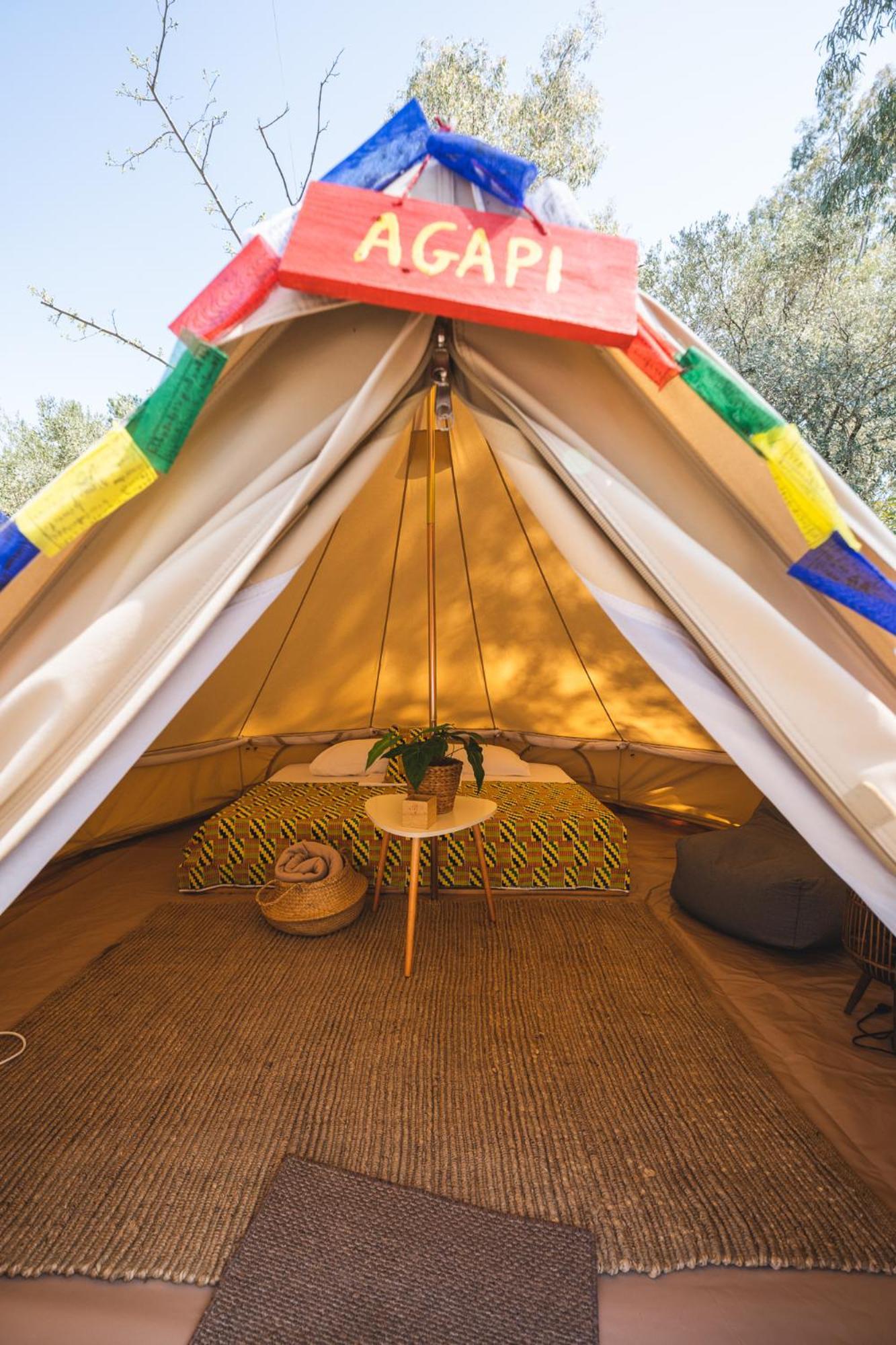 Nisi Glamping Hotel Paralia Rachon Ruang foto