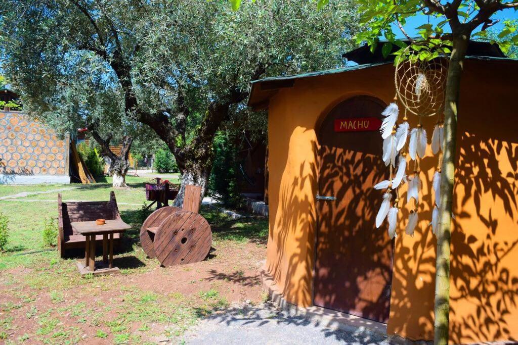 Nisi Glamping Hotel Paralia Rachon Bagian luar foto